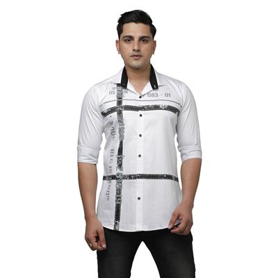 Madness men print casual shirt
