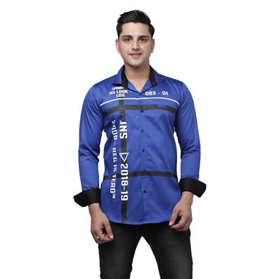 Madness men print casual shirt