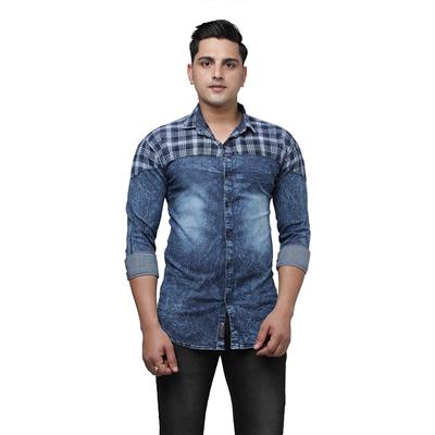 madness men denim shirt