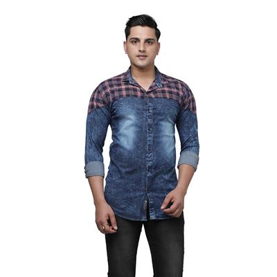 madness men denim shirt