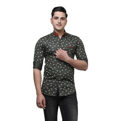 Madness men print casual shirt