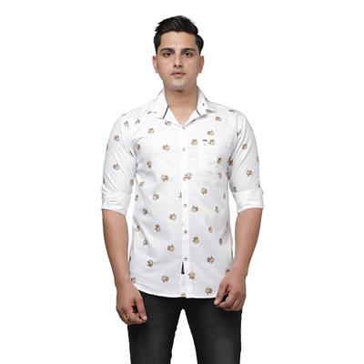 Madness men print casual shirt