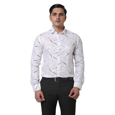 Madness Men Formal Printed Shirt