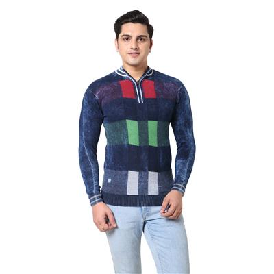 Men Indigo Denim T-shirt