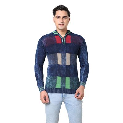 Men Indigo Denim T-shirt