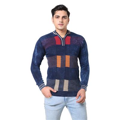 Men Indigo Denim T-shirt