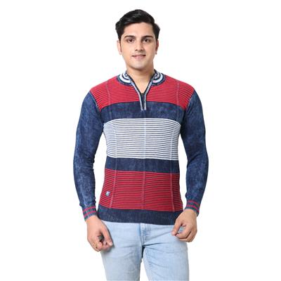 Men indigo denim t-shirt