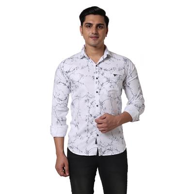 Madness men print casual shirt